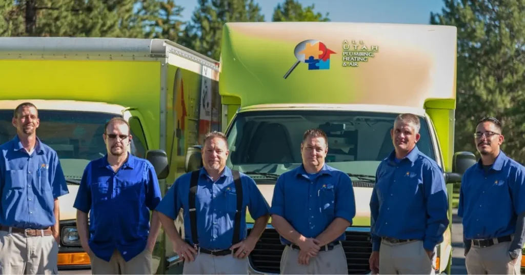All Utah Plumbing, Heating & Air West Jordan Team Photo