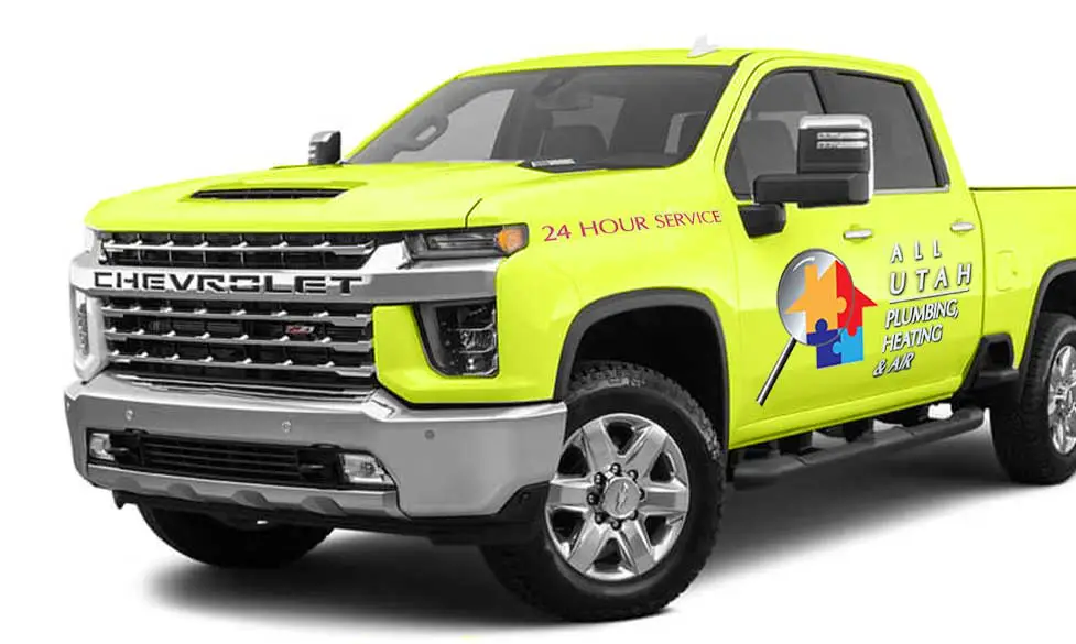 All Utah Plumbing, Heating & Air truck