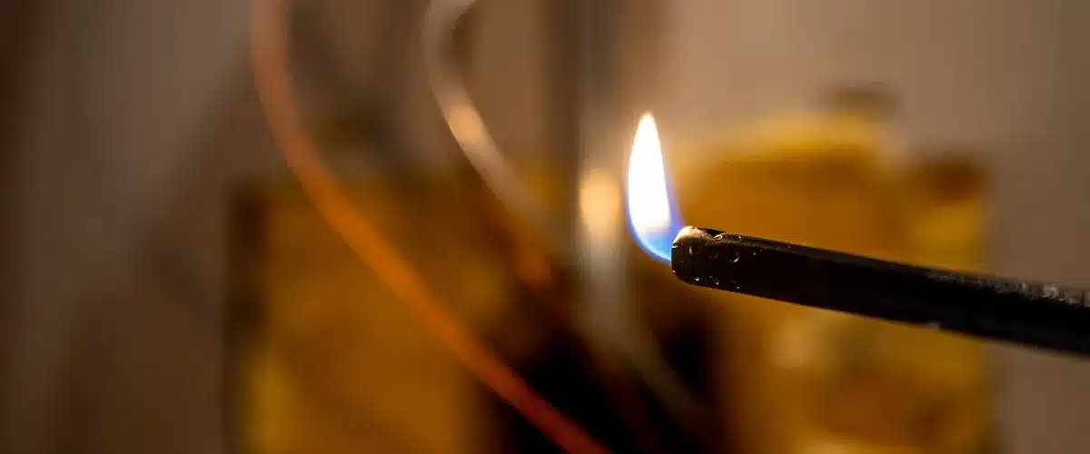 Water heater pilot light fire